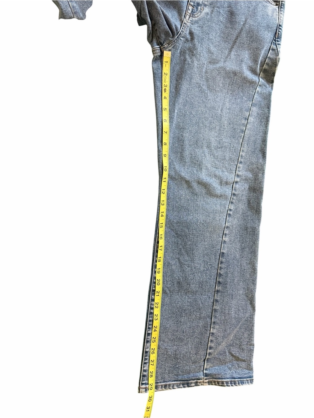 NWT Hudson Los Angeles Wide Leg Jeans Size 10 Light Wash Front Seam Denim - Picture 7 of 9